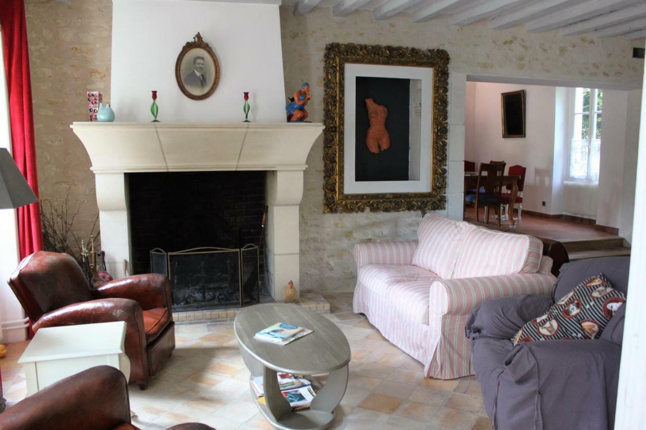 Bella Simonetta Bed & Breakfast Francueil ภายนอก รูปภาพ